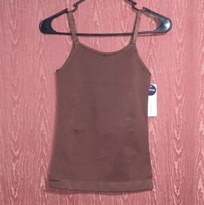 Shapermint Essential All Day Every Day Scoop Neck Cami 3XL Brownish Red Womens